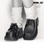 [Maoni_cat]Square-toed Derby shoes logo