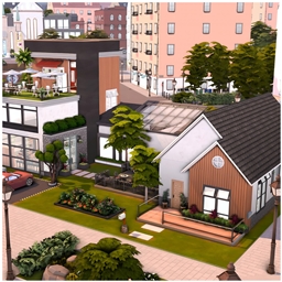 Luina Business And House (Art Class, Small Cafe, And House) NO CC