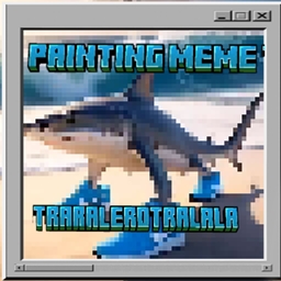 Meme Painting traralerotralala logo