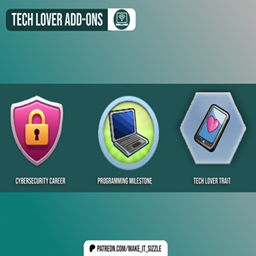Tech Lover Mod Add-Ons por make_it_sizzle  / Translated to Spanish by dokimtz