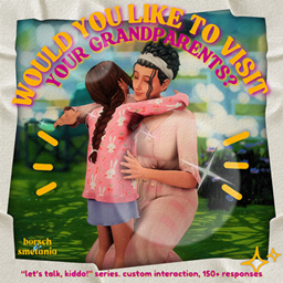 Let's Talk, Kiddo! Mod - Would You Like to Visit Your Grandparents? por borsch & smetania / Translated to Spanish by dokimtz