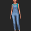 Discover University Overalls Recolor logo