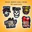 Music Bands Wall Decal logo