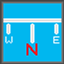 Simple Azimuth Compass logo