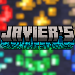 javier's glowing 3d ores NO OPTIFINE project image