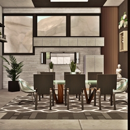 Minimalist 1 - Dining Room