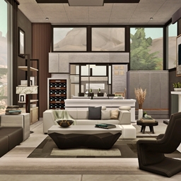 Minimalist 1 - Living Room