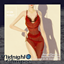Side Slit Entwine Lace Sheer Lingerie Dress logo