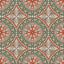Verdant Rosette Foor Tile logo