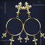 Cross earrings 12 by diamondssims logo