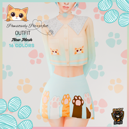 Pawsitively Perrrfect  Outfit logo