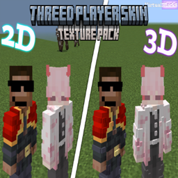 ThreeD  Player Skin [Bedrock] project avatar