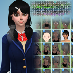 Animetian Project - Hairs & Eyes logo