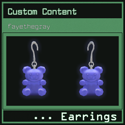 bear earrings by fayethegray logo