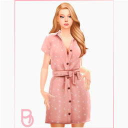 Woman Dress - Kitty - Version 2 project image