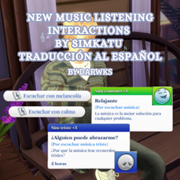 New music listening interactions By Simkatu | Spanish Translation By Dareksimmer