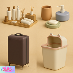 BATHROOM SET 1 / SET BAÑO 1