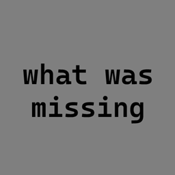 WhatWasMissing project image