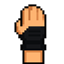 Cursor Black mittens logo