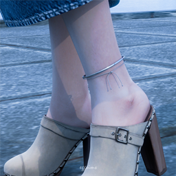 [EGGSIMS] Metal string anklet - The Sims 4 Create a Sim - CurseForge