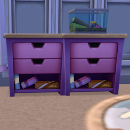 Kids Nighstand can be a Toybox or a Bookshelf too !