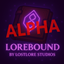 Lorebound (ALPHA) logo