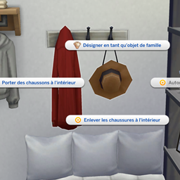 Remove Shoes with Coat rack