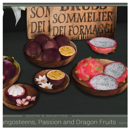 ✨ Passion and dragon fruits, mangosteen by somik_severinka Spanish translation✨ 
