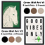 Green Wall Art : 2 versions logo