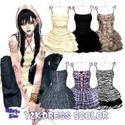 C / Y2K Dress 6color logo