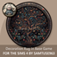 Classic Pattern Round Dance Rug #6 Samtuse963 logo