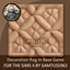 Pastel Fluffy Square Dance Rug #5 Samtuse963 logo