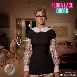 FloraLace Short dress project image