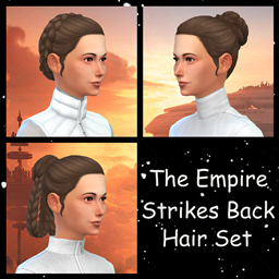 Princess Leia Hair Set: The Empire Strikes Back logo