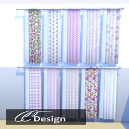 Pink Curtains, Right