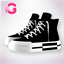Men's All ★ Cruise platform high tops [HQ compatible] logo