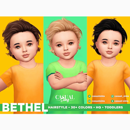 CasualSims - Bethel Hairstyle - Toddlers project image