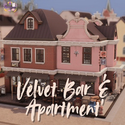 Velvet Bar & Apartment – SIMS 4 Industrial Karaoke Pub with 2BR Loft