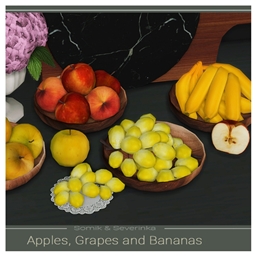 Bananas, Apples and Grapes by Somik and Severinka Spanish translation