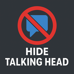 Hide Talking Head logo