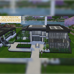 Futuristic Dreamhome logo