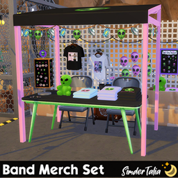 Band Merch Set - The Sims 4 Build / Buy - CurseForge