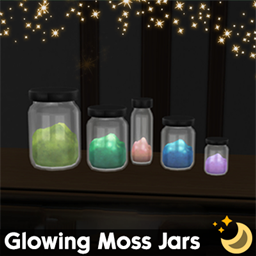 Glowing Moss Jars logo