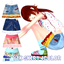 C / Y2K Skirt 4color logo