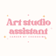 Art studio assistant career♡ logo