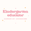 Kindergarten educator career♡ logo