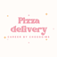 Pizza delivery career♡ logo