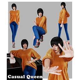 Casual Queen logo