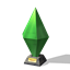 Plumbob Table Lights Rewards (from registering The Sims 3 DLCs) logo