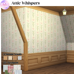 KKB'sMM_Attic Whispers_Wall related items_ Wallpaper logo